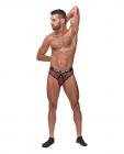 Cock Pit Fishnet Cock Ring Thong Red S/m Sex Toy Product