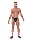 Cage Matte Cage Thong Black L/xl Sex Toy Product