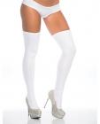 Wet Look Thigh Highs White O/s Sex Toy Product