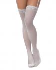 Mesh Thigh High Stockings Shoreline Grey O/s Sex Toy Product