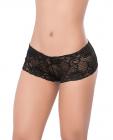 Lace Boyshort Black Sm Sex Toy Product