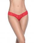Patterned Lace Thong Red Lg Sex Toy Product
