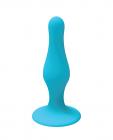 Nobu Rainbow Large Silicone Plug - Blue Sex Toy Product