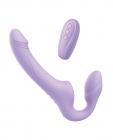 Nobu Adel Strapless Strap On W/wireless Remote - Lilac Sex Toy Product