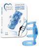 Doctor Love Zinger Vibrating Cock Cage Blue Sex Toy Product Image 1