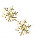 Neva Nude Glitter Snowflake Pasties - Gold O/s Sex Toy Product