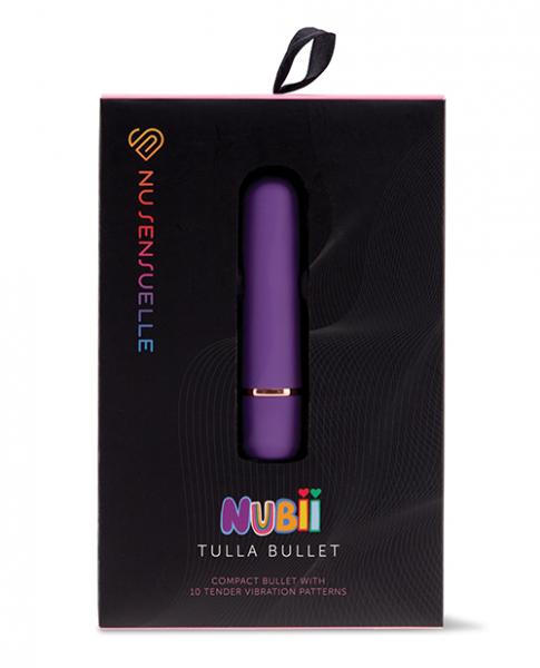 Nu Sensuelle Nubii Tulla 10 Speed  Bullet - Purple Sex Toy Product