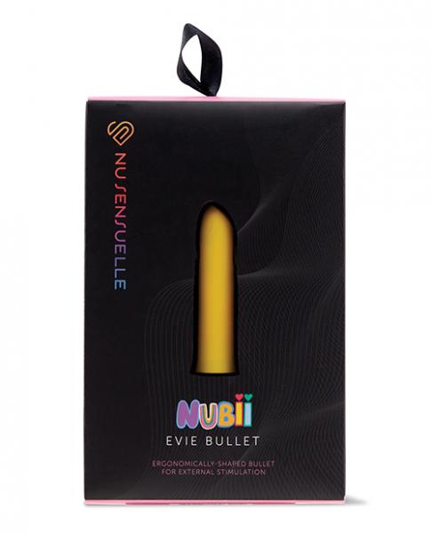 Nu Sensuelle Nubii Evie 5 Speed Bullet - Yellow Sex Toy Product
