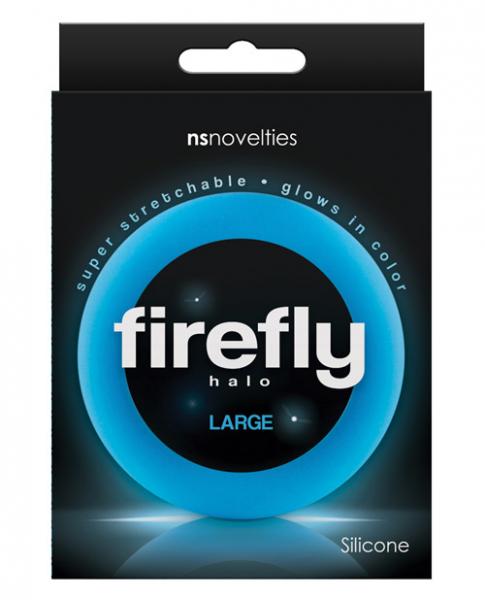 Firefly Halo Large Cock Ring Blue Sex Toy Product