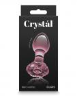 Crystal Flower Butt Plug - Pink Sex Toy Product