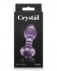 Crystal Gem Butt Plug - Purple Sex Toy Product