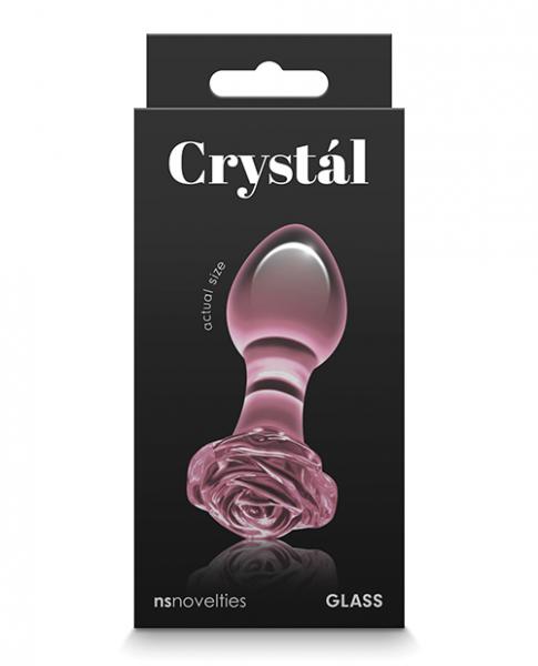Crystal Rose Butt Plug - Pink Sex Toy Product