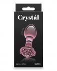 Crystal Rose Butt Plug - Pink Sex Toy Product