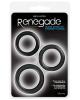 Renegade Diversity Rings Black Pack Of 3 Sex Toy Product Image 2