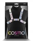 Cosmo Harness Rogue - M/l Rainbow Sex Toy Product