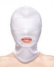 Fetish & Fashion Mouth Hood - White Sex Toy Product