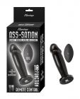 Ass-sation Remote Vibrating Metal Anal Ecstasy - Black Sex Toy Product