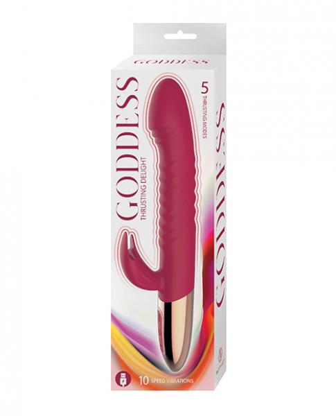 Goddess Thrusting Delight - Red Sex Toy Product