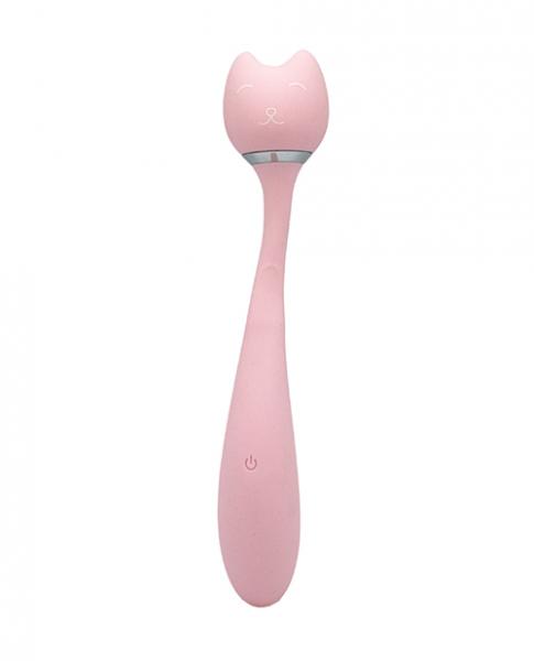 Natalie's Toy Box Purrs Like A Kitten Stim & Vibe - Pink Sex Toy Product