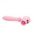 Natalie's Toy Box Lick N' Stick Clit Flicker & G-spot Vibe - Pink Sex Toy Product