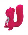 Natalie's Toy Box Screaming Squirrel Pulsing And Vibrating - Red Sex Toy Product