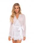 Provence Short Robe - White S/m Sex Toy Product