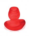Oxballs Glowhole 1 Hollow Buttplug W/led Insert Small - Red Morph Sex Toy Product