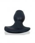 Oxballs Morphhole 1 Gaper Plug Small - Black Ice Sex Toy Product