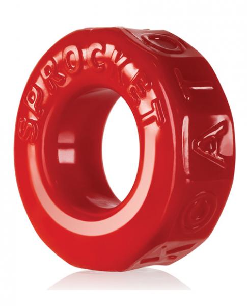 Atomic Jock Sprocket Cock Ring  Red Sex Toy Product