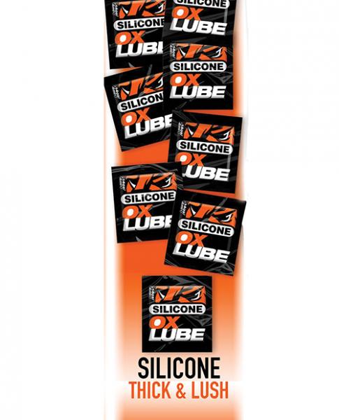 Ox Balls Oxlube Thick Silicone - Pack Of 50 Sachet Singlets Sex Toy Product