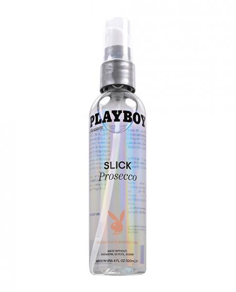 Playboy Pleasure Slick Lubricant -  4 Oz Prosecco Sex Toy Product