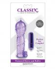 Classix Textured Sleeve & Bullet Vibrator Purple Sex Toy Product