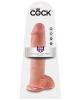 King Cock 11" Cock - Beige Sex Toy Product Image 2