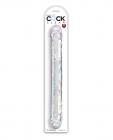 King Cock Clear 18" Double Dildo - Clear Sex Toy Product