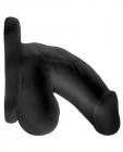 Fun Boy Soft Hollow 6.5 inches Strap On Packer Black Sex Toy Product