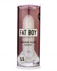 Perfect Fit Fat Boy 5.5" Checker Plate Sheath - Clear Sex Toy Product