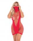Pink Lipstick Masquerade Mask Dress Red O/s Sex Toy Product