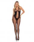 Pink Lipstick Sister Of Mercy Bodystocking Black O/s Sex Toy Product