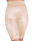 Rago Shapewear Long Leg Shaper Gripper Lace Bottom Beige Lg Sex Toy Product