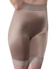 Rago Shapewear Long Leg Shaper Gripper Lace Bottom Mocha 5X Sex Toy Product