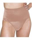 Rago Shapewear Wide Band Thong Shaper Mocha Sm Sex Toy Product