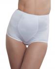 Rago Shapewear Rear Shaper Panty Brief Light Shaping Contour Pads White Sm Sex Toy Product