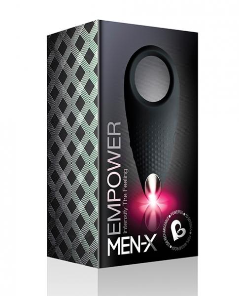 Rocks Off Men-x Empower Couples Stimulator - Black Sex Toy Product