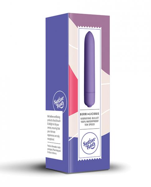 Sugarboo Berri Licious Vibrating Bullet - Purple Sex Toy Product