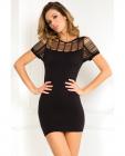 Sexy Sophisticated Seamless Dress Black M/L Sex Toy Product
