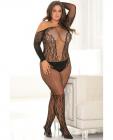 Rene Rofe Make You Melt Bodystocking Black 1X Sex Toy Product