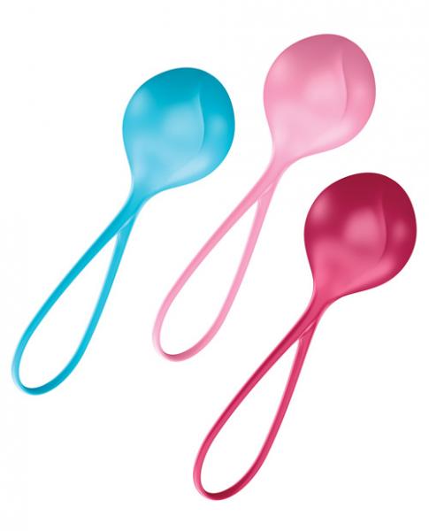 Satisfyer Single Balls Set Of 3 Kegel Exercisers Sex Toy Product