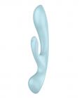 Satisfyer Triple Oh - Light Blue Sex Toy Product