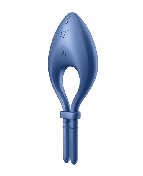 Satisfyer Bullseye Ring Vibrator - Blue Sex Toy Product