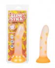 Glow Stick Mushroom Suction Cup Glow-in-the-dark Dildo - Yellow Sex Toy Product